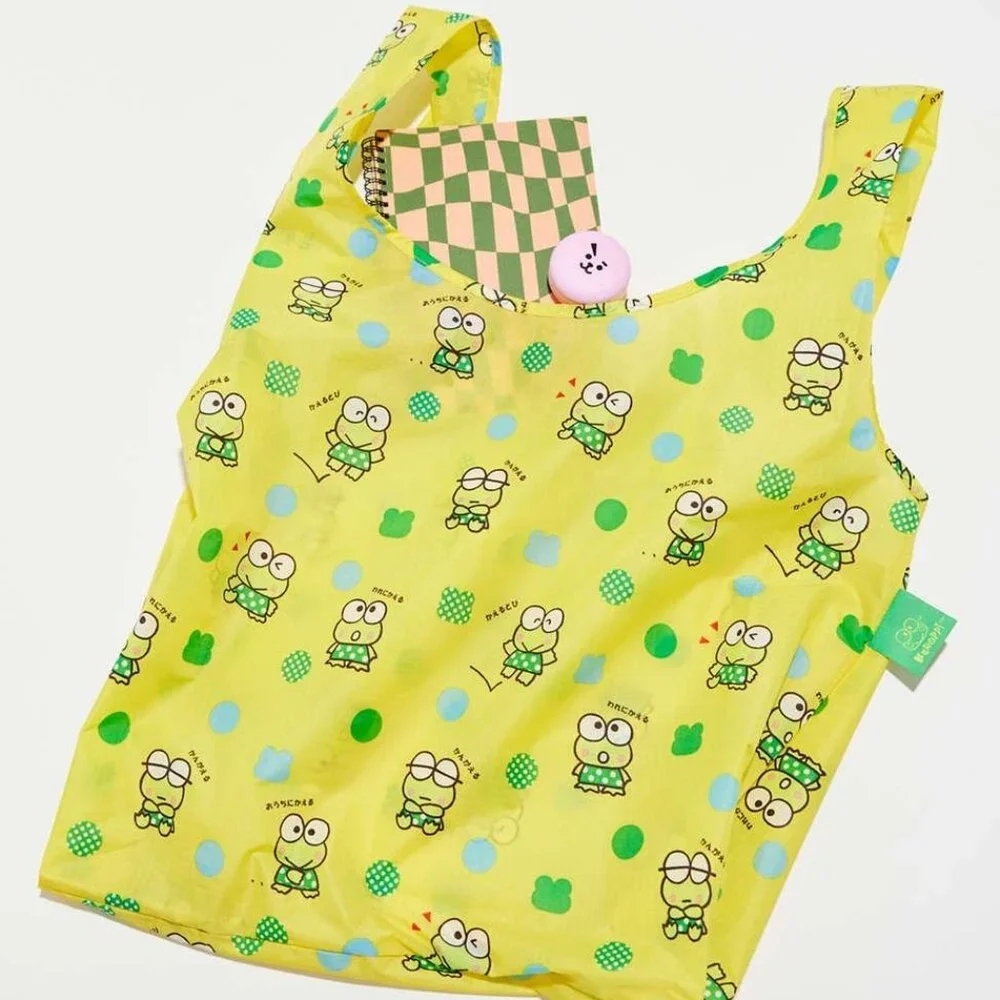 NWOT Standard Baggu - Keroppi (Sanrio Friends) - Picture 4 of 6